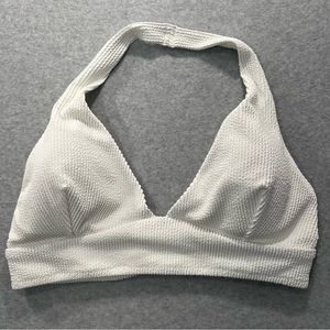 NWT seersucker halter top padded size 16 womens